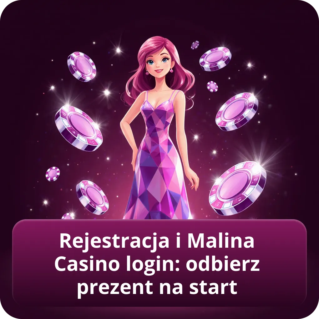 Rejestracja i Malina Casino login: odbierz prezent na start
